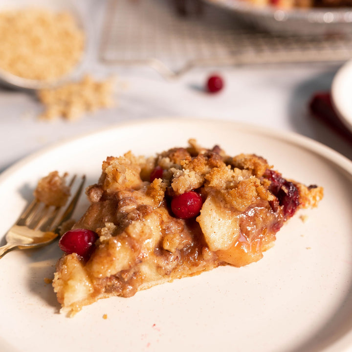 Cranberry Apple Pecan Pie