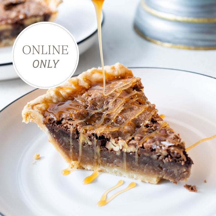 Salted Caramel Turtle Pie