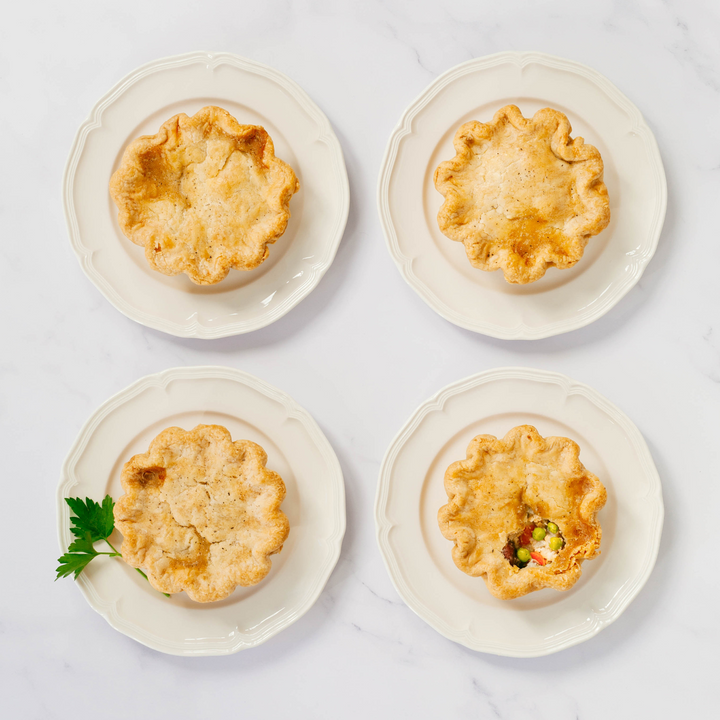 4 Pack Petite Vegetable Pot Pie