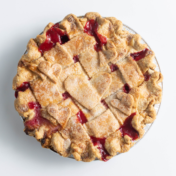 Valentine's Day Cherry Pie